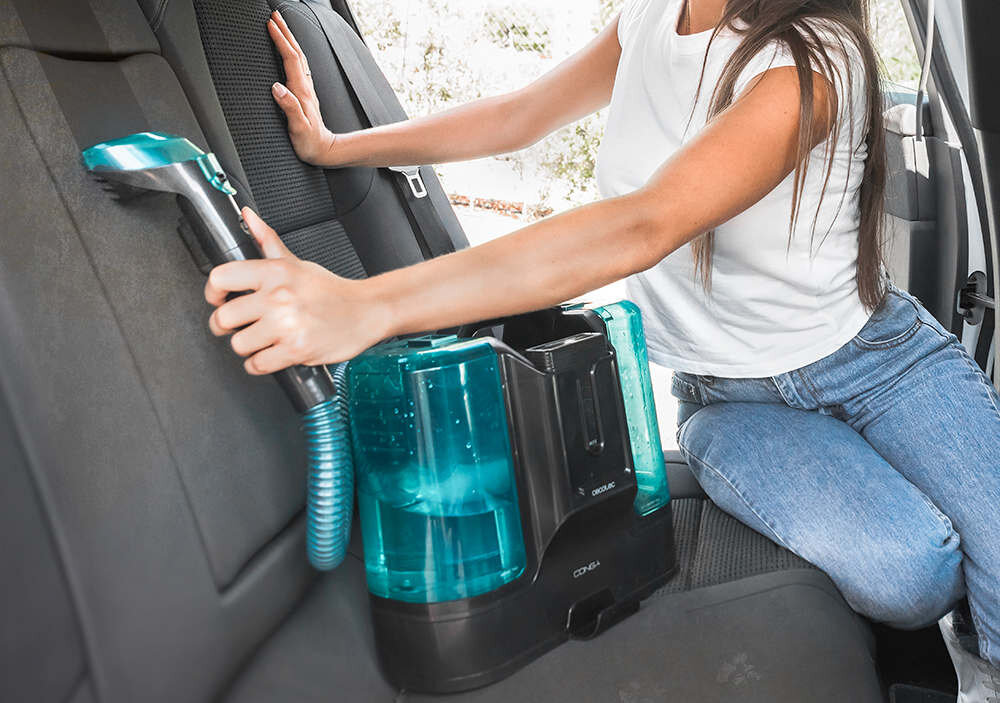Odkurzacz piorący CECOTEC Conga Carpet & Spot Clean Infinity Swoboda sprzątania dwie wymienne baterie wygoda
