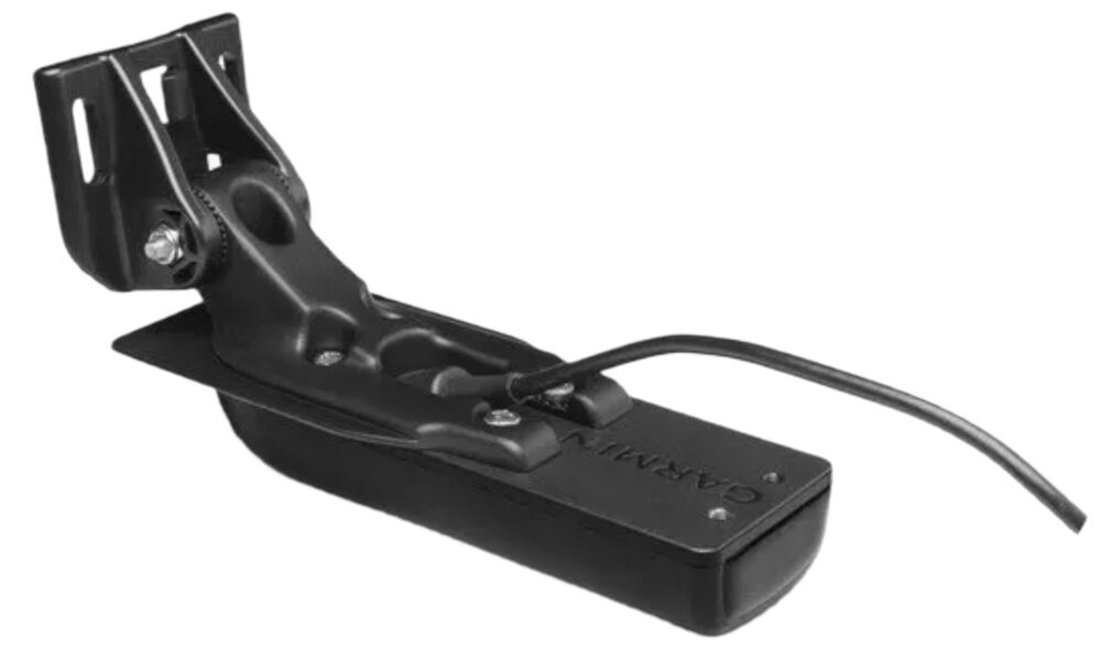 Echosonda wędkarska GARMIN Striker Vivid 7SV z GPS i przetwornikiem GT52HW-TM uchwyt na białym tle uchwyt uchylno-obrotowy zestaw do montażu na pawęży wraz z przewodem Regulacja położenia uchwytu dobrać kąt widzenia do pozycji użytkownika elementy montażowe ograniczają konieczność kompletowania podstawowych akcesoriów