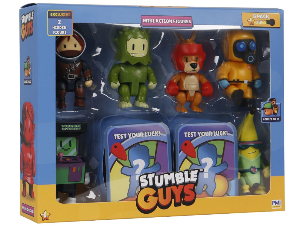 Zestaw figurek SUPERBUZZ Stumble Guys Sezon 2 A SG3208A wkrocz w wymiar akcji