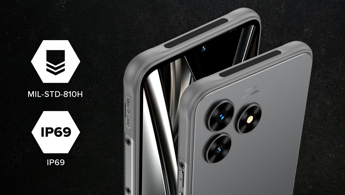 Smartfon MYPHONE Hammer Blade Va certyfikaty IP69 MIL-STD-810-H odporność na wodę, pył i upadki