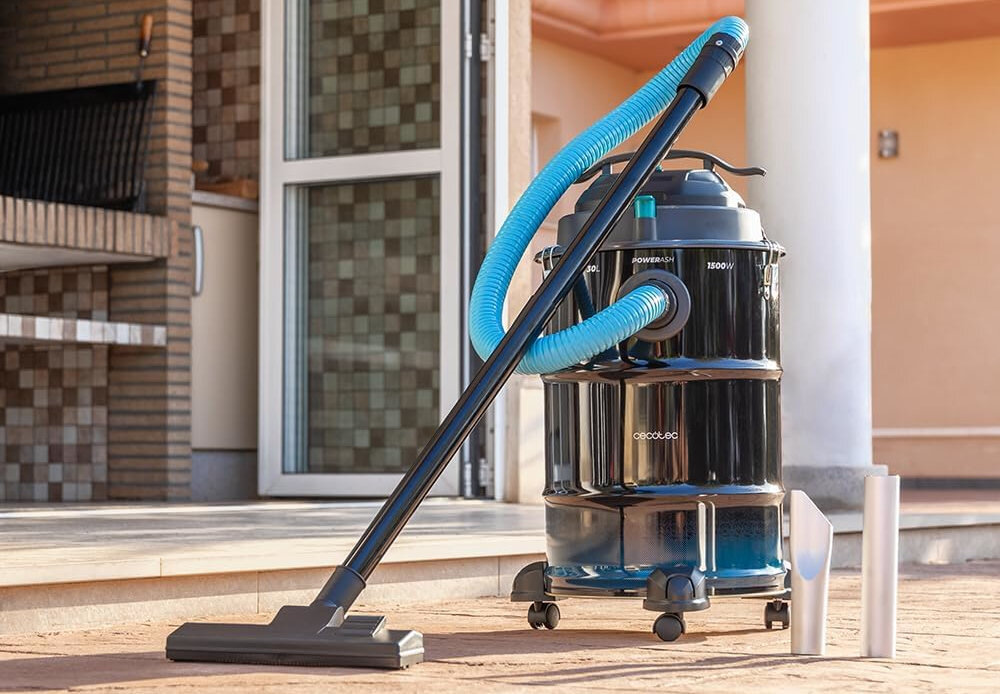 Odkurzacz do popiołu CECOTEC Conga ASH 6000 EasyGo XL Pomocnik do wielu zadań  w piecach, grillach i urządzeniach na pellet