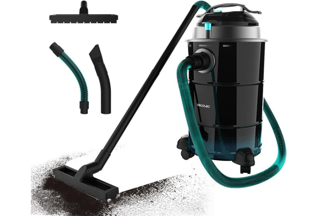 Odkurzacz do popiołu CECOTEC Conga ASH 6000 EasyGo XL zestaw akcesoria komplet wyposażenie