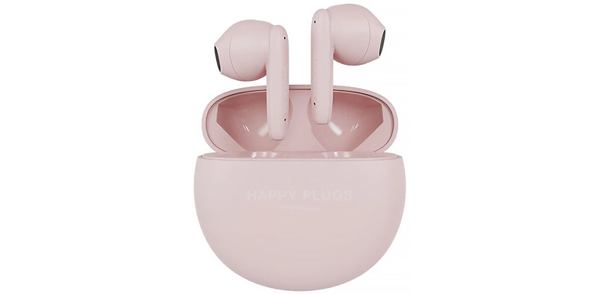 Słuchawki douszne HAPPY PLUGS Joy Lite - Złącze USB-C, słuchawki z etui ładującym od frontu