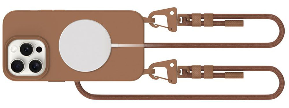 TECH-PROTECT MagNecklace podwyższona krawędź okalająca wyświetlacz moduł aparatu Materiał TPU otwory na porty i przyciski swobodny dostęp do wszystkich elementów sterujących