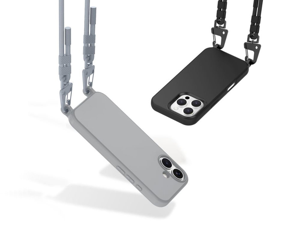 TECH-PROTECT MagNecklace smycz Odczepiany pasek wytrzymałych sznurków długość można regulować Mechanizm mocowania fotografowania, nawigacji czy w zatłoczonych miejscach