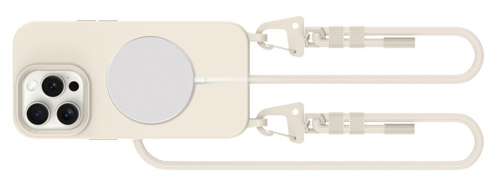 TECH-PROTECT MagNecklace podwyższona krawędź okalająca wyświetlacz moduł aparatu Materiał TPU otwory na porty i przyciski swobodny dostęp do wszystkich elementów sterujących