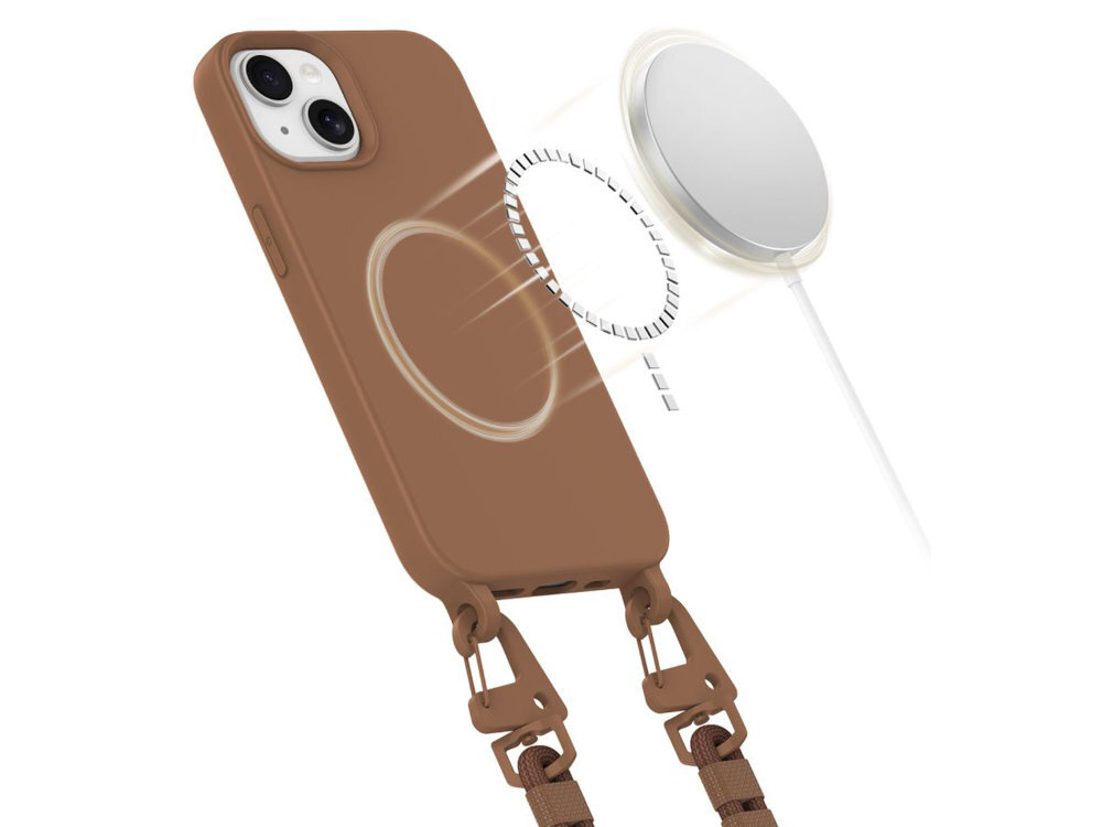 TECH-PROTECT MagNecklace magnesów MagSafe bezprzewodowe ładowanie korzystanie z dedykowanych akcesoriów stabilne połączenie z ładowarką jest w pełni kompatybilny