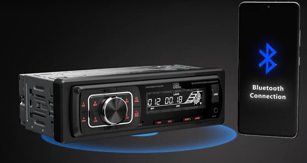 Radio samochodowe JBL Celebrity 150 - Łączność bez kabli, radio samochodowe z telefonem, technologia Bluetooth