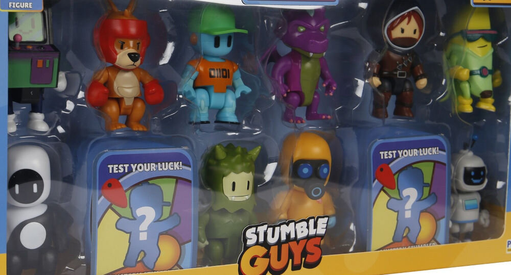 Zestaw figurek SUPERBUZZ Stumble Guys Sezon 2 SG3212 12 figurek Potykańców 2 unikatowe oficjalnie licencjonowany produkt jakośc autentyczność