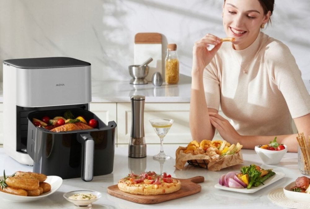 Air Fryer Frytkownica beztłuszczowa DREAME Mova AeroChef FD10 Pro Biały