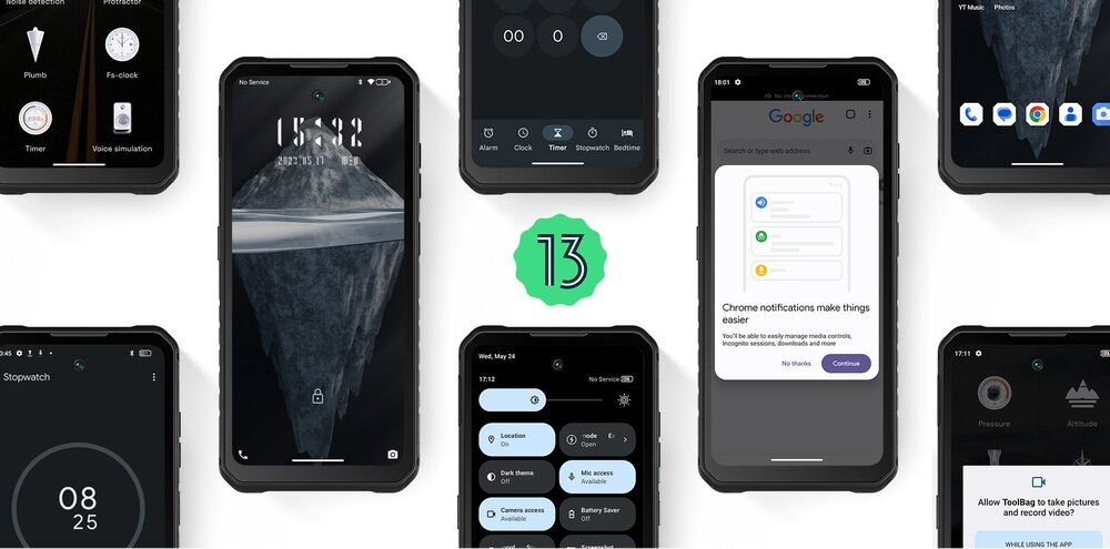 Smartfon IIIF150 B2 screeny z aplikacji
