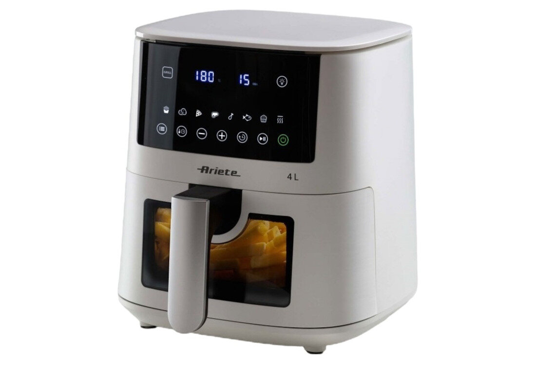 Frytkownica beztłuszczowa ARIETE 4633/03 Air Fryer Kontrola temperatury regulacja zakres dostosowanie swoboda potrawy