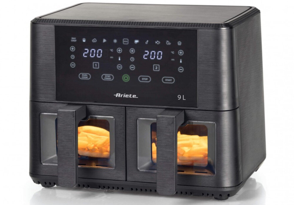 Frytkownica beztłuszczowa ARIETE 4631/00 Air Fryer Wysoka moc technologia Air Fryer Gorące powietrze 