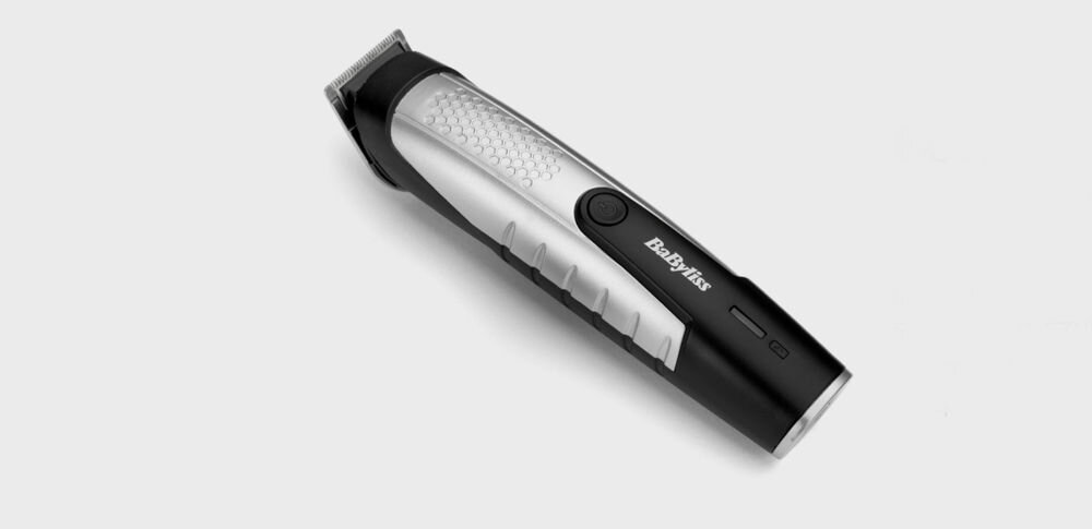 Trymer BABYLISS T812E akumulator litowo-jonowy do 80 minut pracy proces ładowania około 3 godzin szybkie przygotowanie trymera do ponownego użycia pełna gotowość do działania