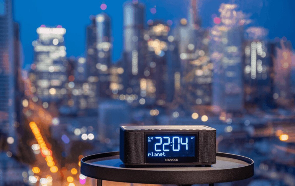 Radio KENWOOD CR-ST40DAB - Stylowy radiobudzik