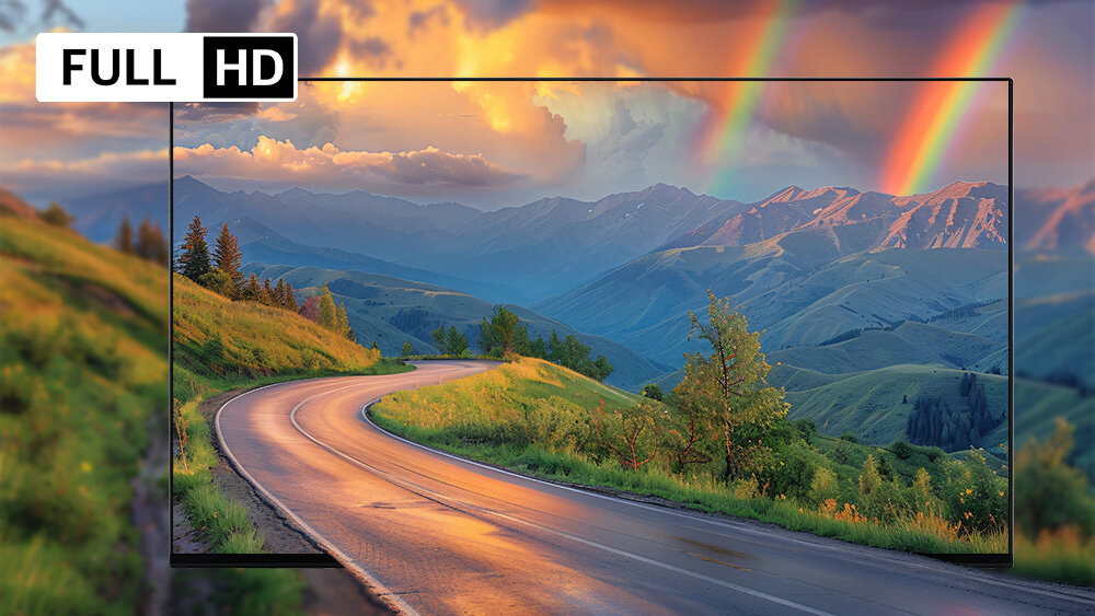 Telewizor JVC LT-40VF4400 - Wysoka rozdzielczość obrazu