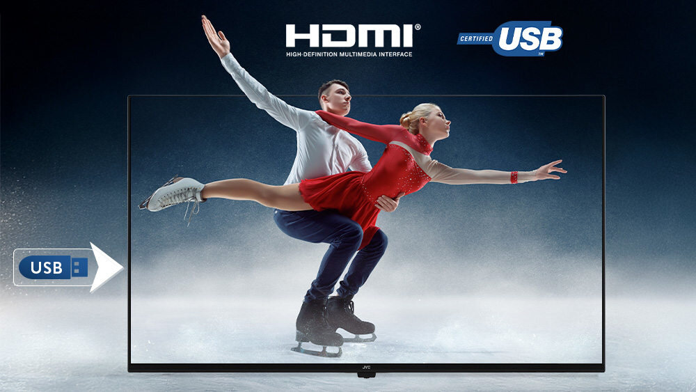 Telewizor JVC LT-40VF4400 - Niezbędne złącza