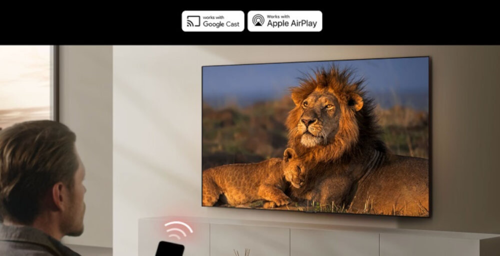 Telewizor LG 98QNED89 - Łączność mobilna