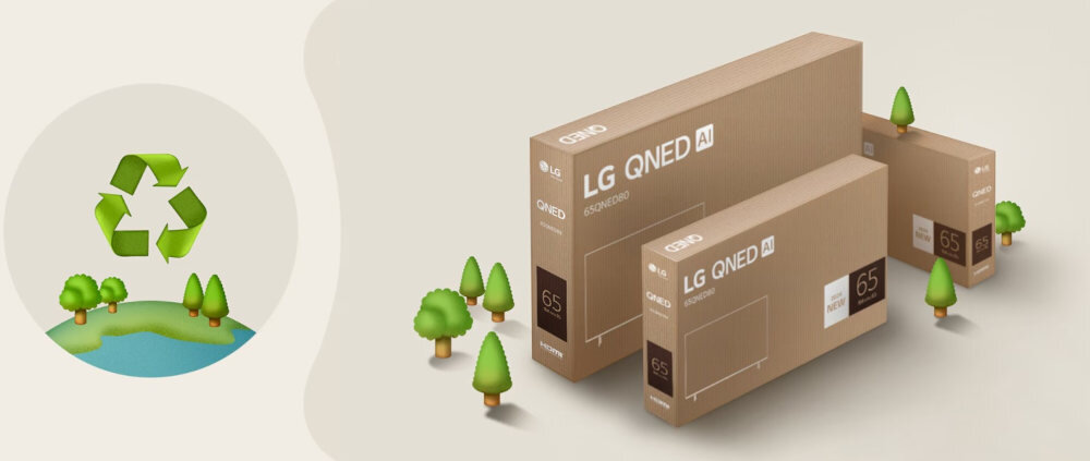 Telewizor LG 98QNED89 - Ekologiczna wizja przyszłości