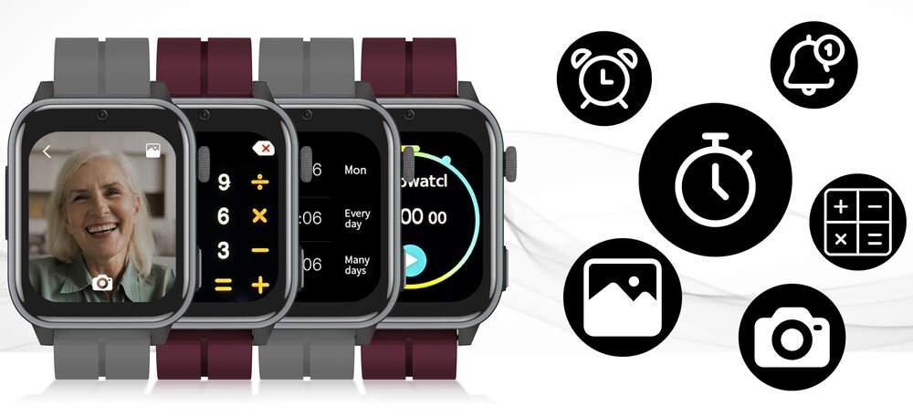 Smartwatch BEMI Senio dla seniorów