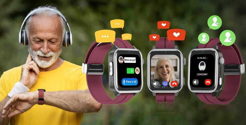 Smartwatch BEMI Senio komunikacja