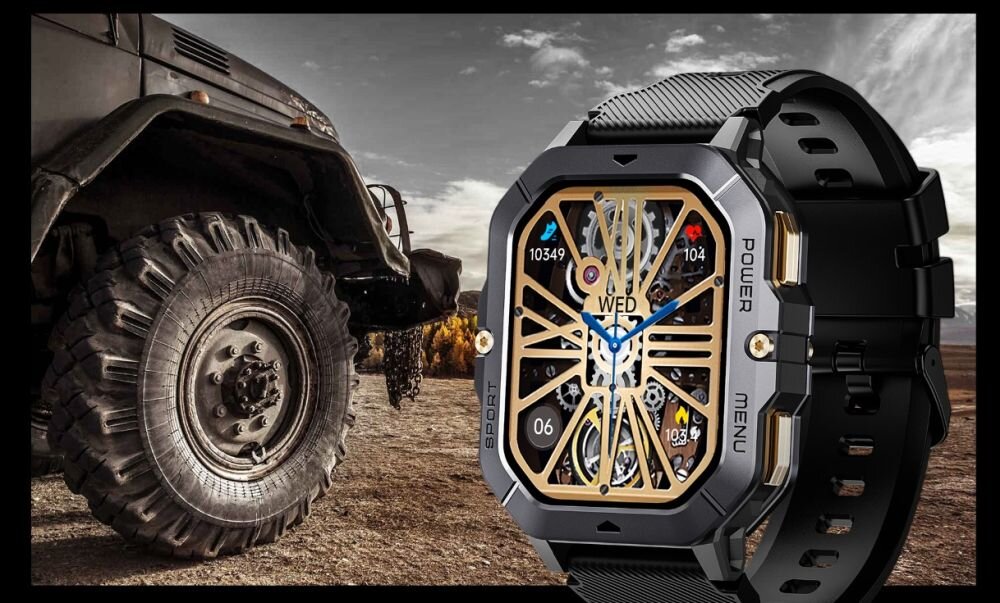 Smartwatch CUBOT C28 wytrzymalosc odpornosc