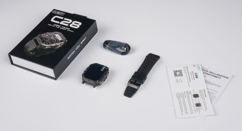 Smartwatch CUBOT C28 zestaw