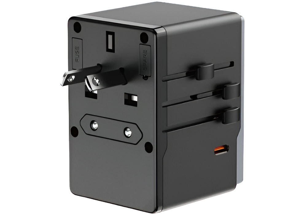 Adapter podróżny DUDAO A35PRO 35W Czarny moc do 2500 w