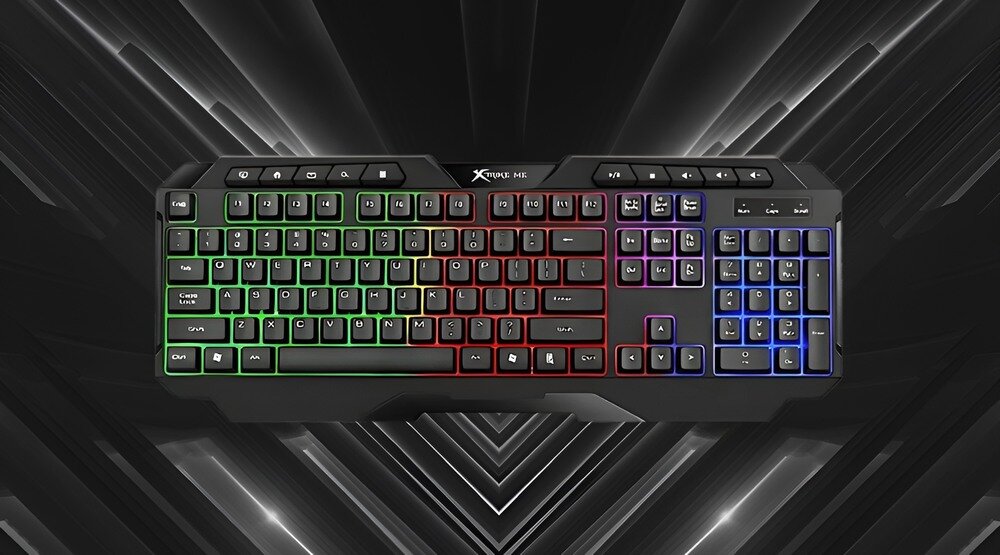 Klawiatura gamingowa Xtrike ME KB-306 gaming podświetlenie ergonomia