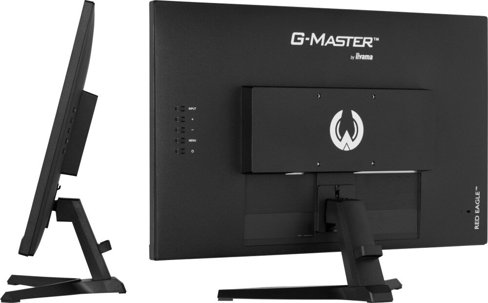 Monitor IIYAMA G-Master G2770Q 27 2560x1440px IPS 180Hz 0.2 ms [MPRT] konstrukcja ramka kąt nachylenia mocowanie VESA