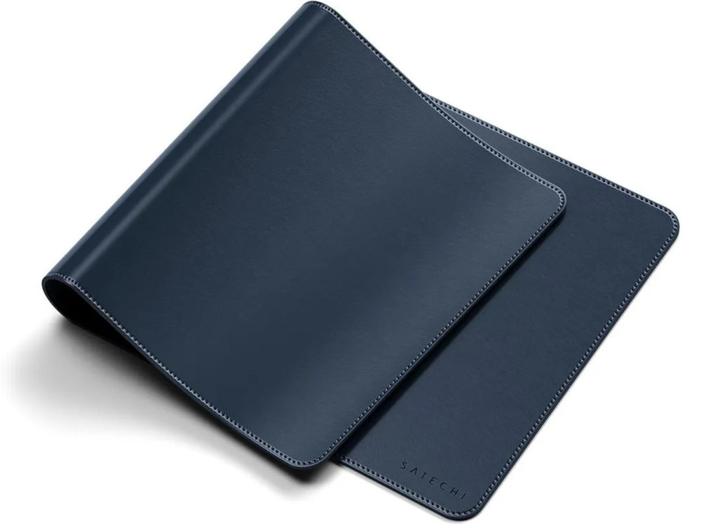Satechi Vegan-Leather Premium obszywane krawędzie materiał odporny na ścieranie - podkładka od boku