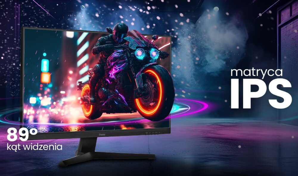 Monitor IIYAMA G-Master G2445HSU-B2 23.8 1920x1080px IPS 100Hz 1ms [MPRT] obraz jakość rozdzielczość matryca jasność kontrast