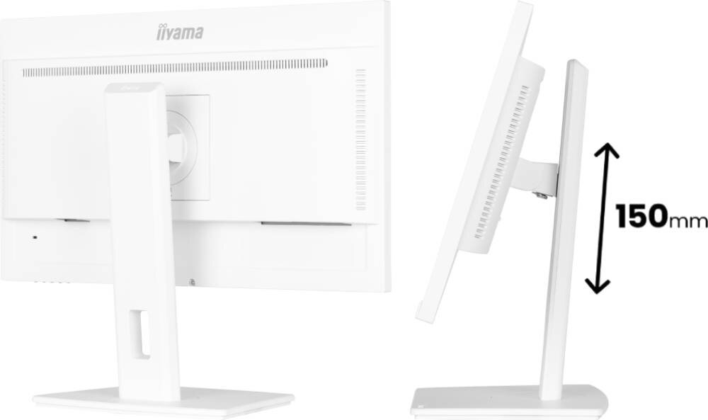 Monitor IIYAMA ProLite XUB2497HSU-W2 23.8 1920x1080px IPS 100Hz 1 ms [MPRT] podstawa regulacja ergonomia obrót pivot