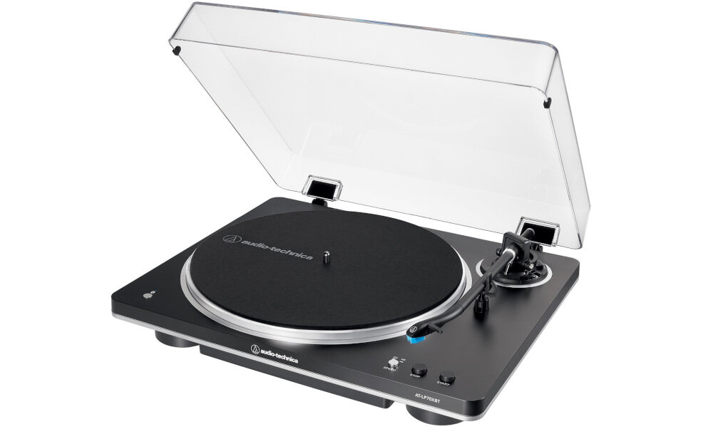Gramofon AUDIO-TECHNICA AT-LP70XBT - Precyzyjny mechanizm napędowy