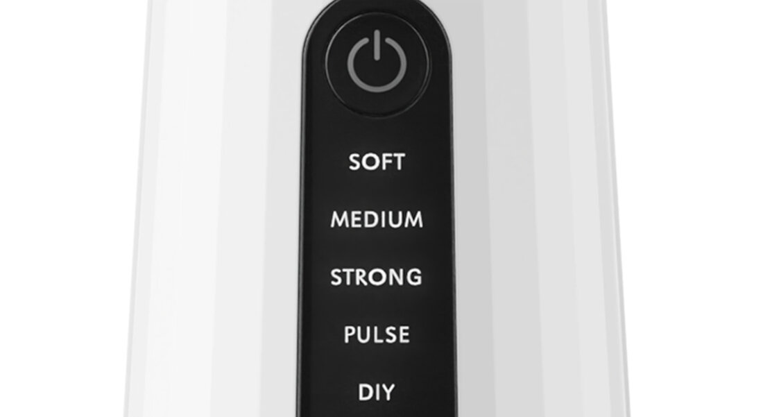 Irygator TRUELIFE AquaFloss Compact C200 Biały ochrona przed próchnicą technologia StreamTrue® 5 trybów czyszczenia próchnica choroby dziąseł