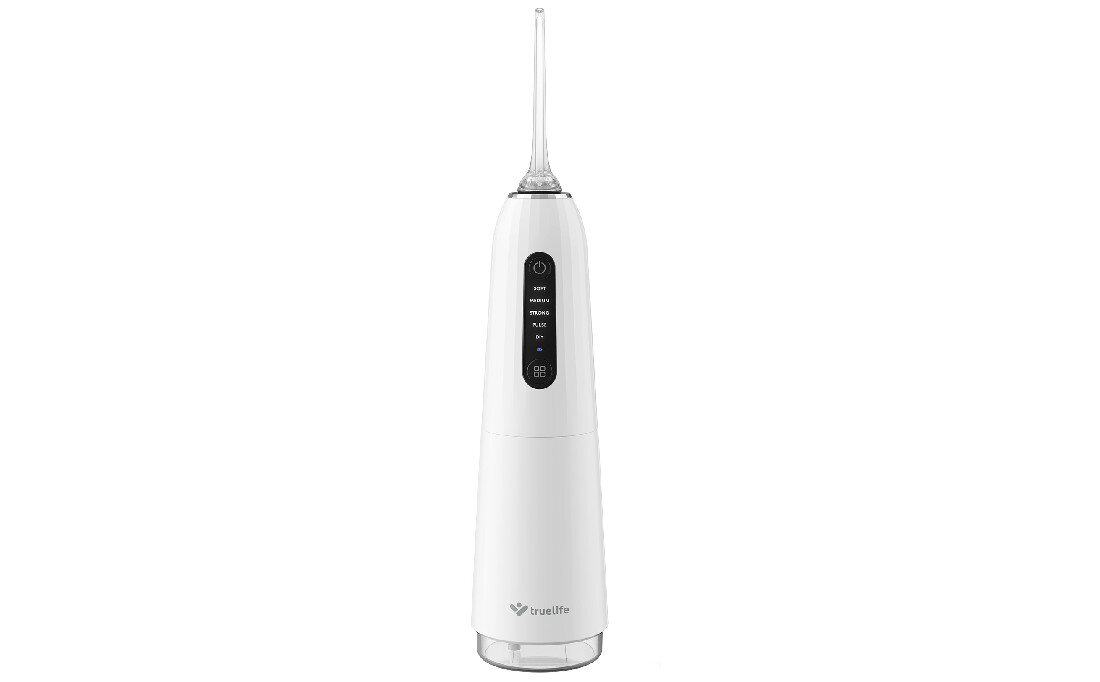 Irygator TRUELIFE AquaFloss Compact C200 Biały Bezpieczne użytkowanie IPX7 wodoodporna konstrukcja użytkowanie korzystanie komfort higiena rutyna