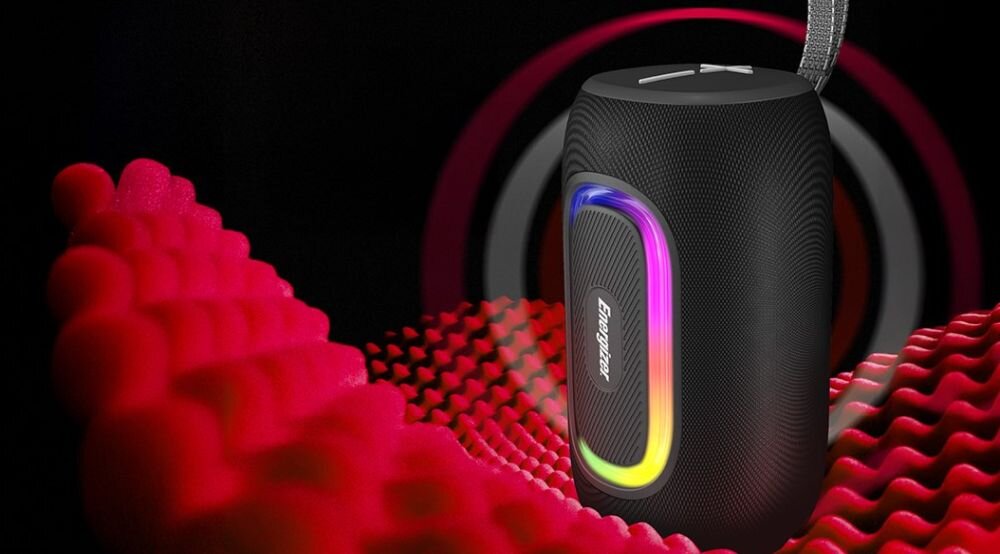 Głośnik mobilny ENERGIZER BTS163 - glosnik na tle, rozmowy telefoniczne, telekonferencja, bluetooth, aux, usb, microSD, mikrofon