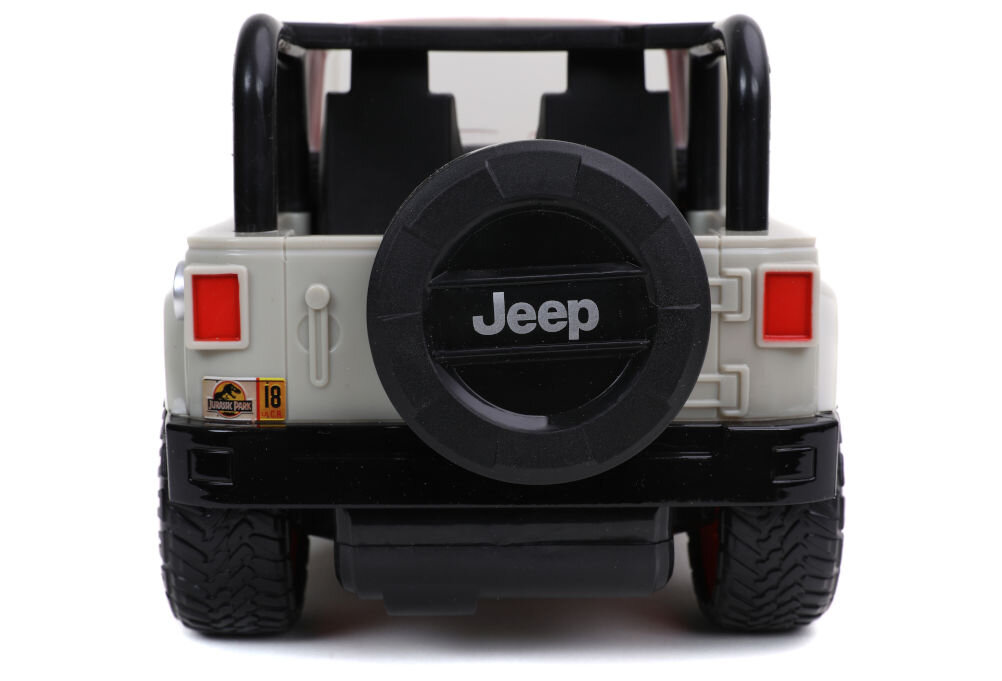 Samochód zdalnie sterowany JADA TOYS Jurassic Park Jeep Wrangler 253256000 lalek i figurek do 29 cm