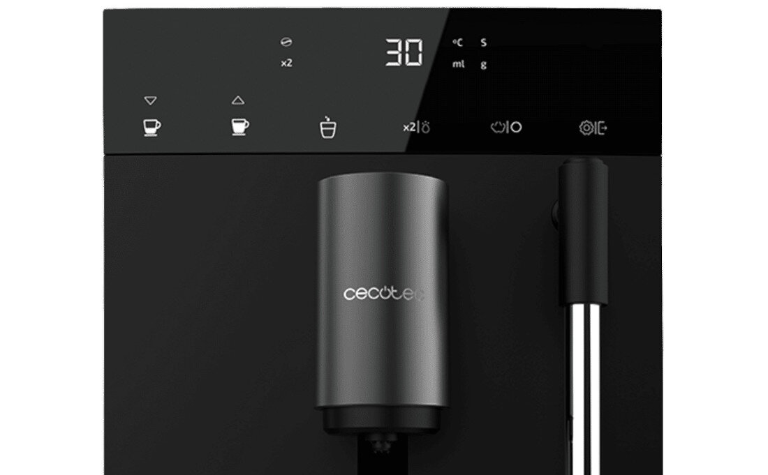 Ekspres CECOTEC Cremmaet Compact Steam Superautomatic Łatwa pielęgnacja Automatyczne czyszczenie  higiena