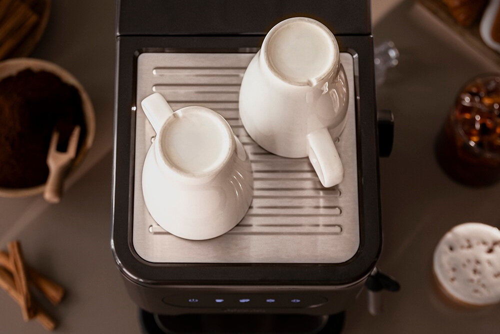 Ekspres CECOTEC Power Espresso 20 ColdBrew Ciepłe filiżanki Tacka do podgrzewania filiżanek temperatura