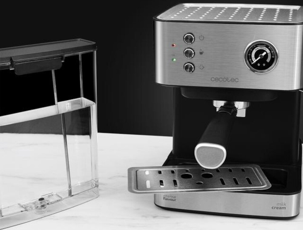 Ekspres CECOTEC Power Espresso 20 Łatwe czyszczenie Wyjmowana tacka ociekowa