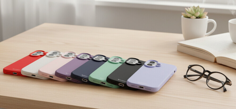 Etui MERCURY Silicone do Apple iPhone 16 Czarny z trzech cienkich warstw materiał wykonanie dopasowanie obudowa zabezpieczenie