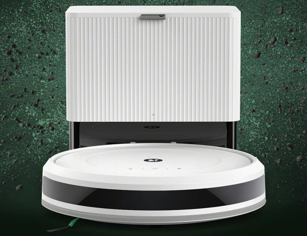Robot sprzątający IROBOT Romba Combo Essential 2 Biały sprzątanie pomoc stacja dokująca AutoEmpty™ czas automatycznie opróżnia pojemnik szczelny worek szybko czysto wygodnie