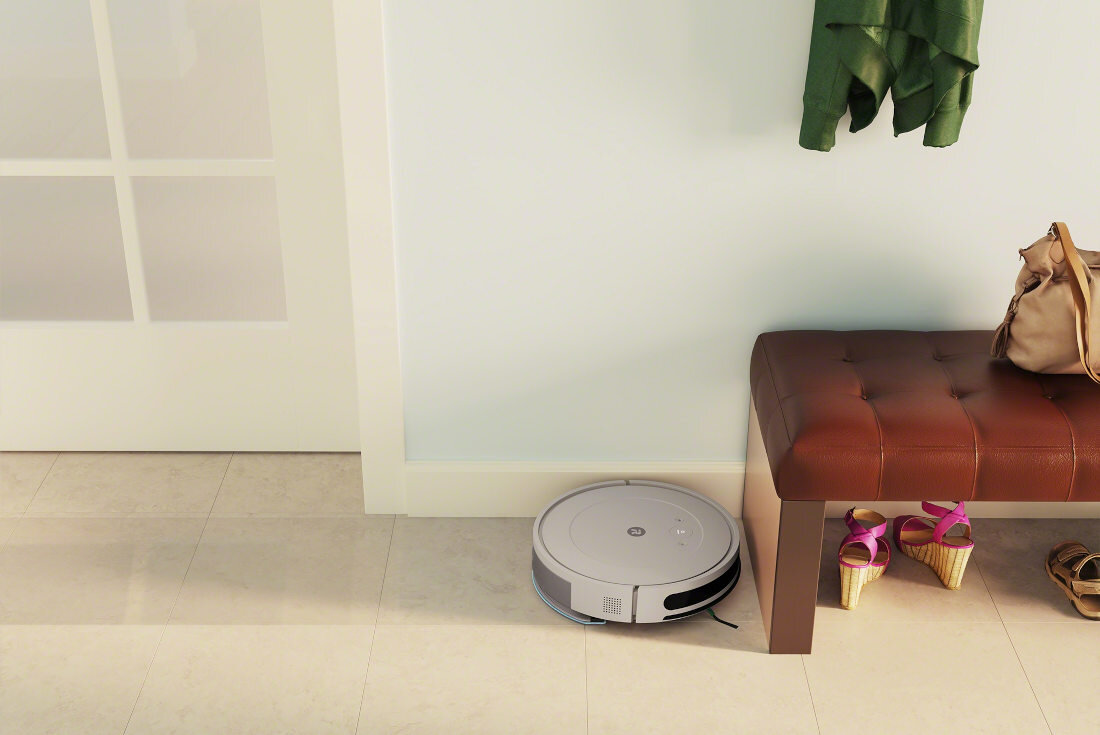 Robot sprzątający IROBOT Romba Combo Essential 2 Biały sprzątanie dostosowanie potrzeby użytkowanie korzystanie trzy poziomy cztery opcje mocy ssącej precyzja zabrudzenia powierzchnia ustawienia rezultaty