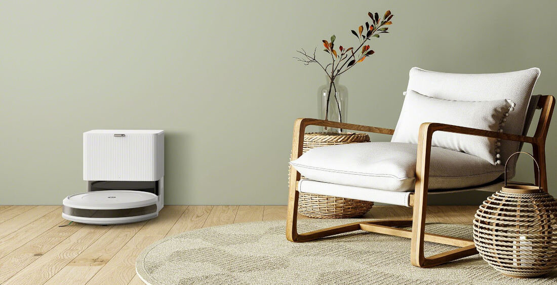 Robot sprzątający IROBOT Romba Combo Essential 2 Biały komfort wygoda korzystanie użytkowanie czas pracy cicha praca czas ładowania poziom hałasu