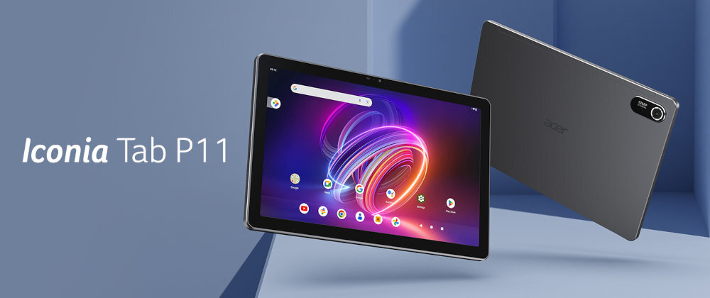 ACER Iconia Tab P11 szary kolor wyświetlacz apartat