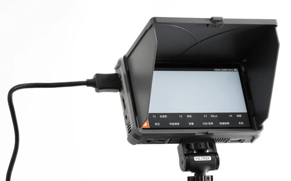Monitor podglądowy VILTROX DC-X3 podłączenia