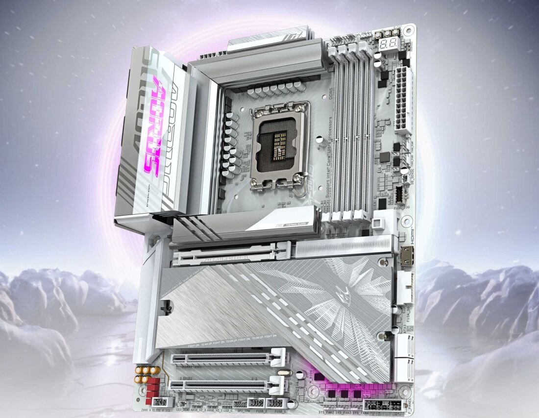 Płyta główna GIGABYTE Z890 Aorus Elite X Ice - Płyta główna   