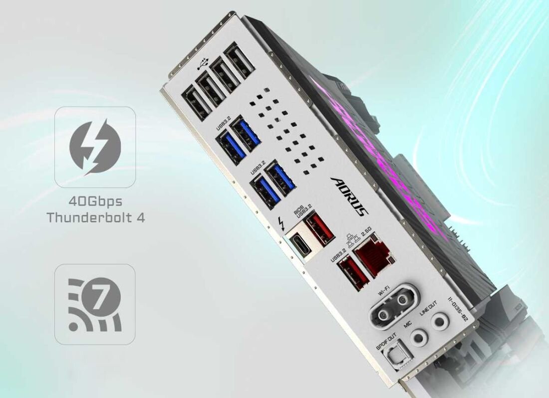 Płyta główna GIGABYTE Z890 Aorus Elite X Ice - Thunderbolt 4 Wi-Fi 7 