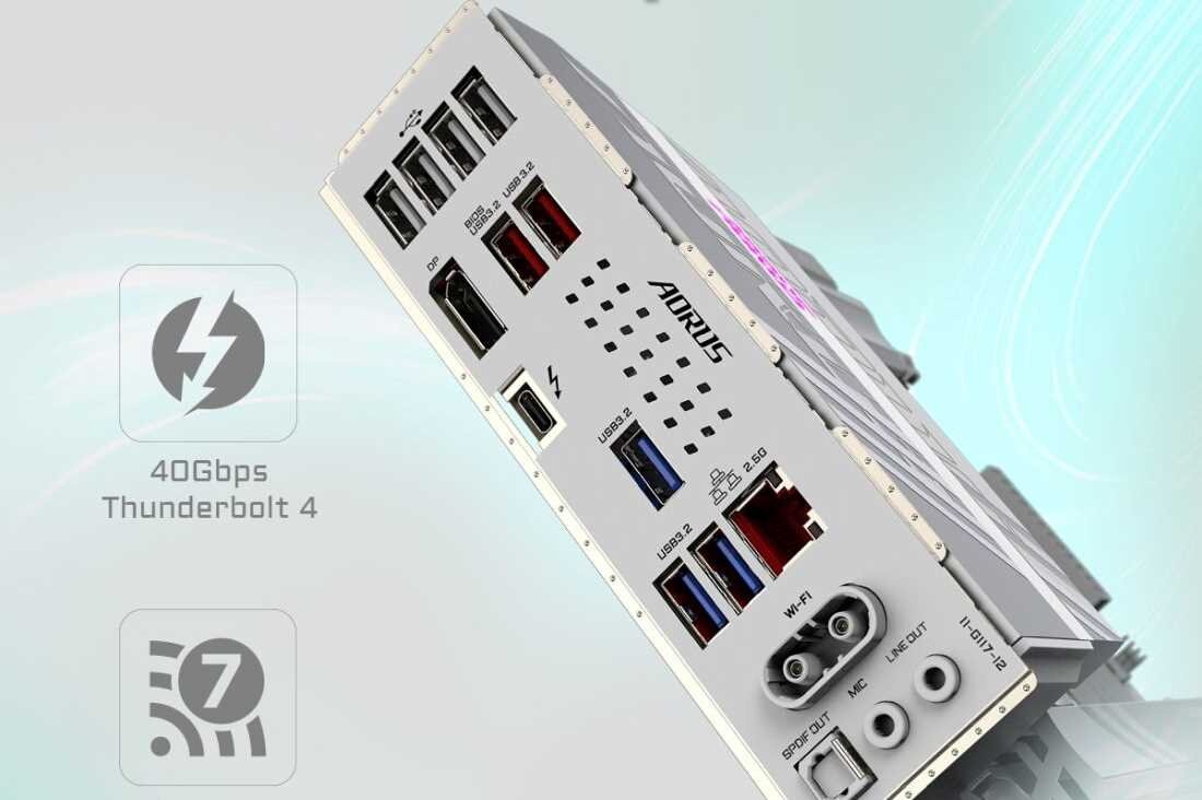 Płyta główna GIGABYTE Z890 Aorus Elite WiFi7 Ice - Wi-Fi 7 